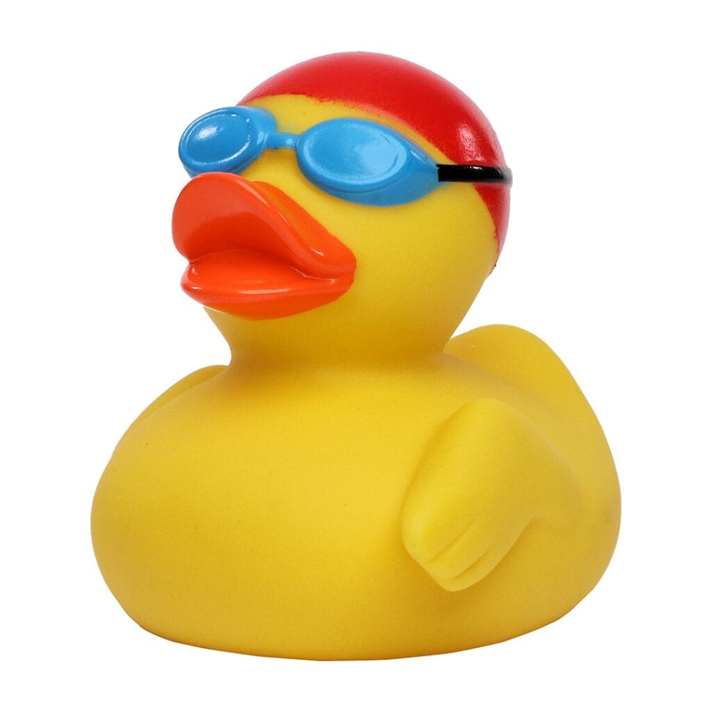 Badeand Svømmer – Kvakky Duck