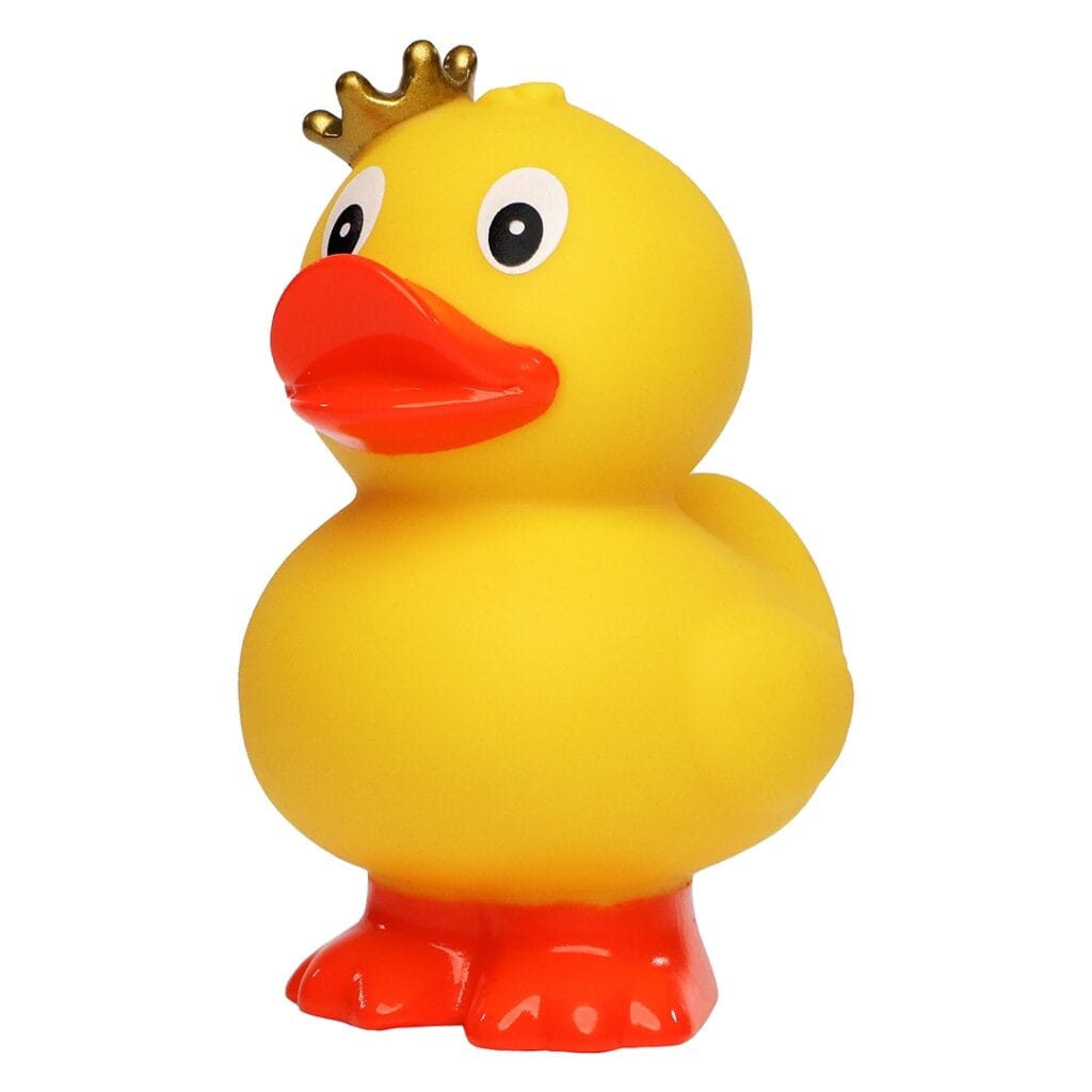 Badeand Stående med krone – Kvakky Duck