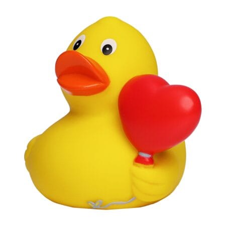 Badeand Hjerteballong – Kvakky Duck - Bilde 3