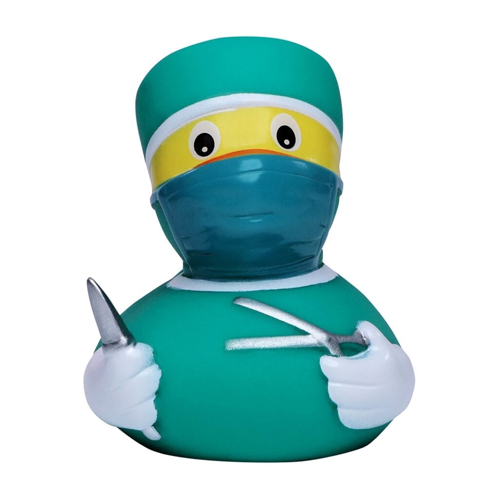 Badeand Kirurg – Kvakky Duck