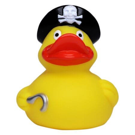 Badeand Pirat med hatt – Kvakky Duck - Bilde 2