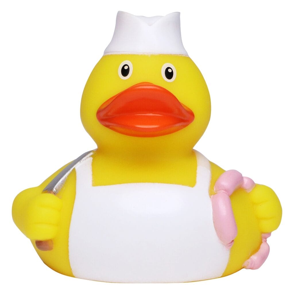 Badeand Slakter – Kvakky Duck