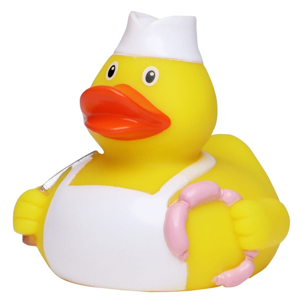 Badeand Slakter – Kvakky Duck