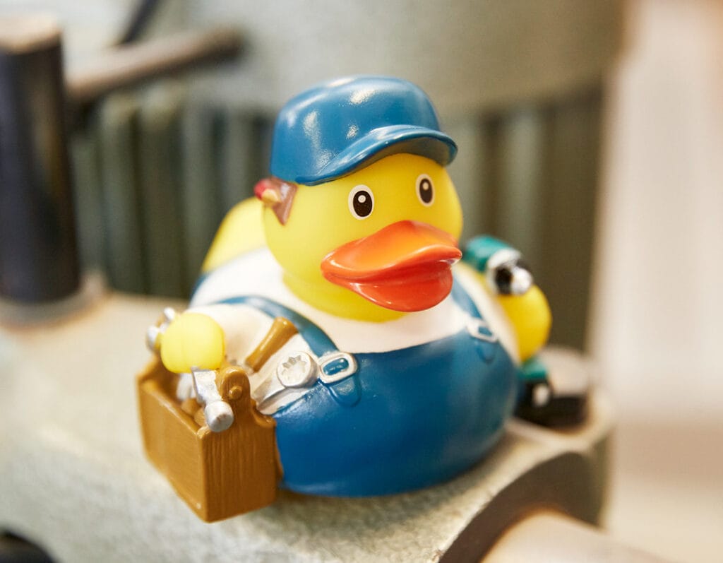 Badeand Tekniker – Kvakky Duck