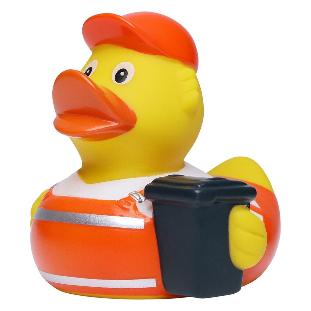 Badeand Renholdsarbeider – Kvakky Duck