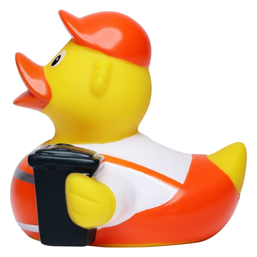 Badeand Renholdsarbeider – Kvakky Duck
