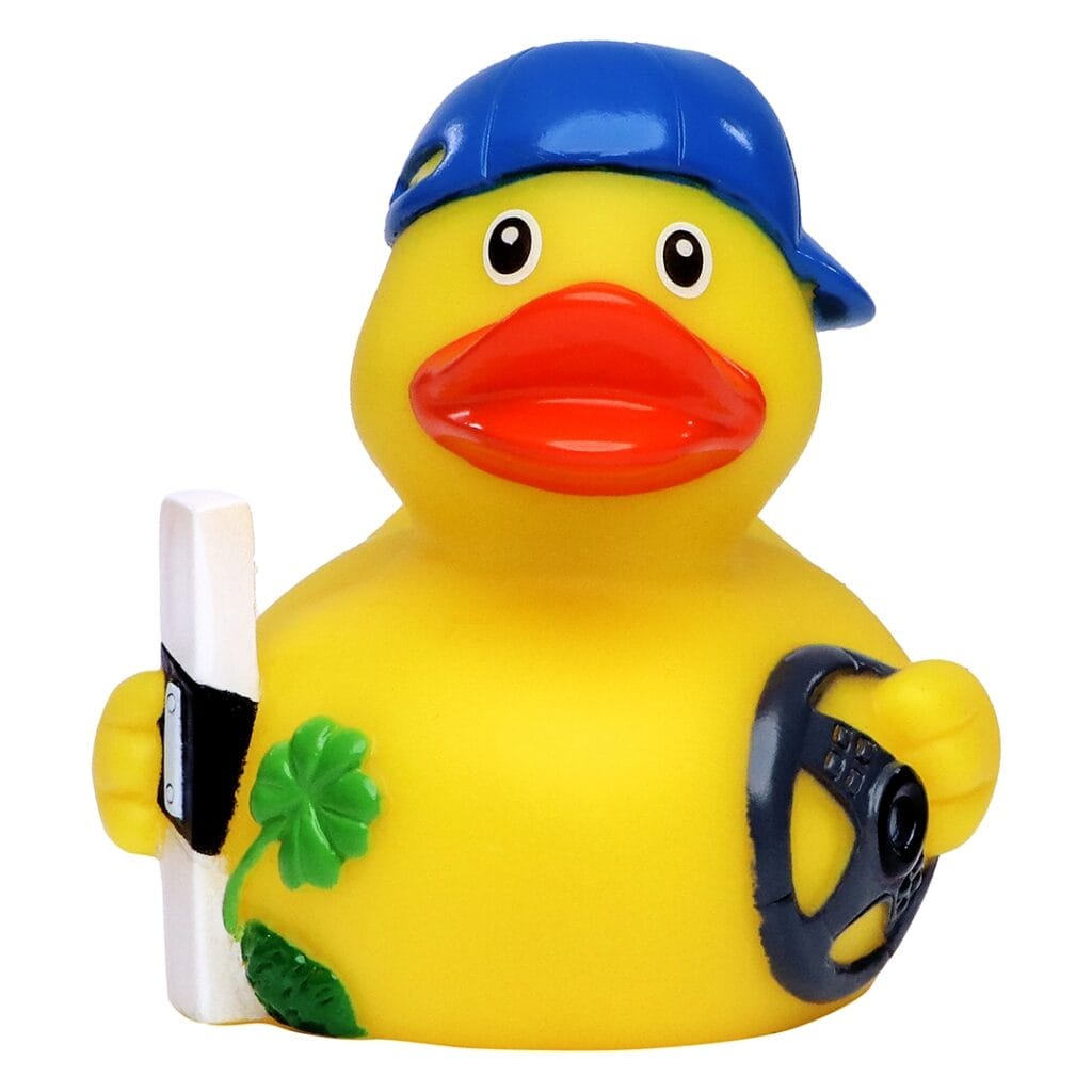 Badeand Sjåførlærer – Kvakky Duck