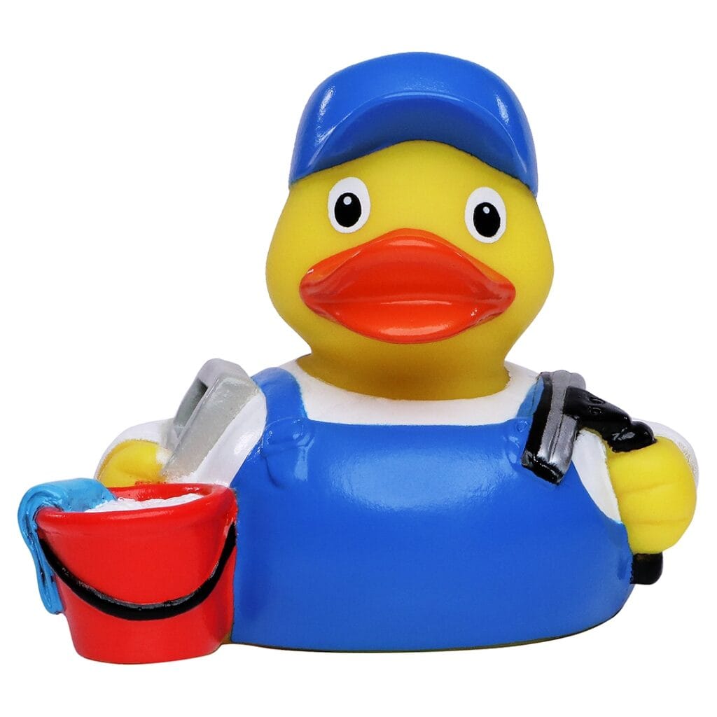 Badeand Vindusvasker – Kvakky Duck