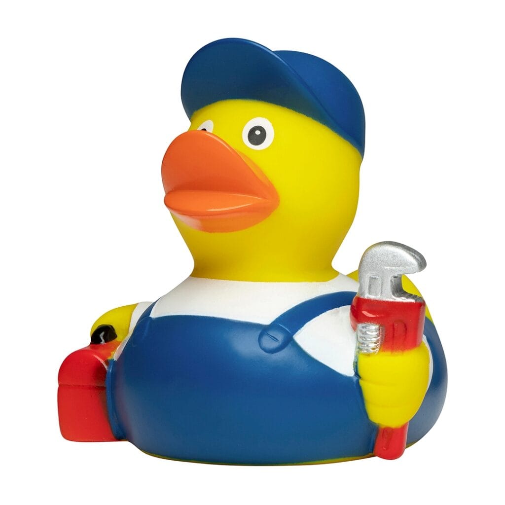 Badeand Rørlegger – Kvakky Duck
