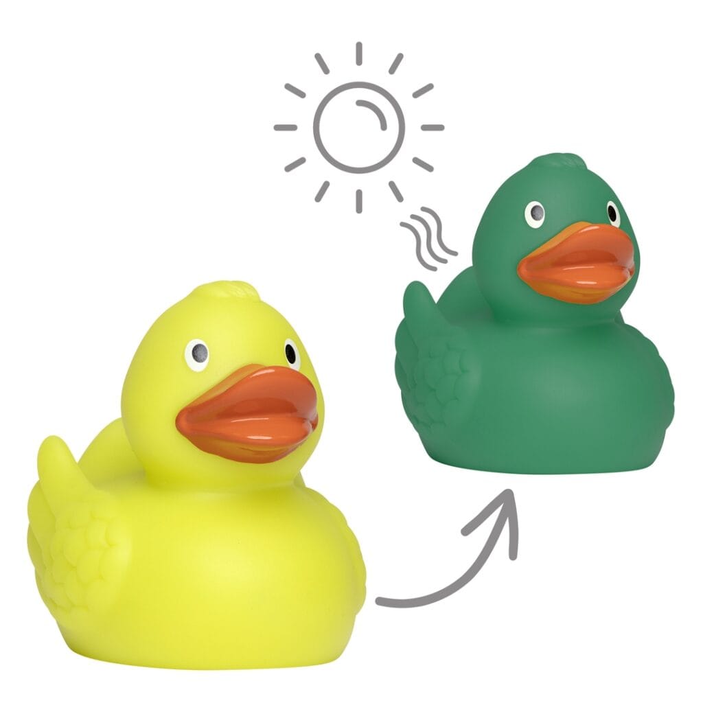 Badeand Magisk fargeskiftende – Kvakky Duck