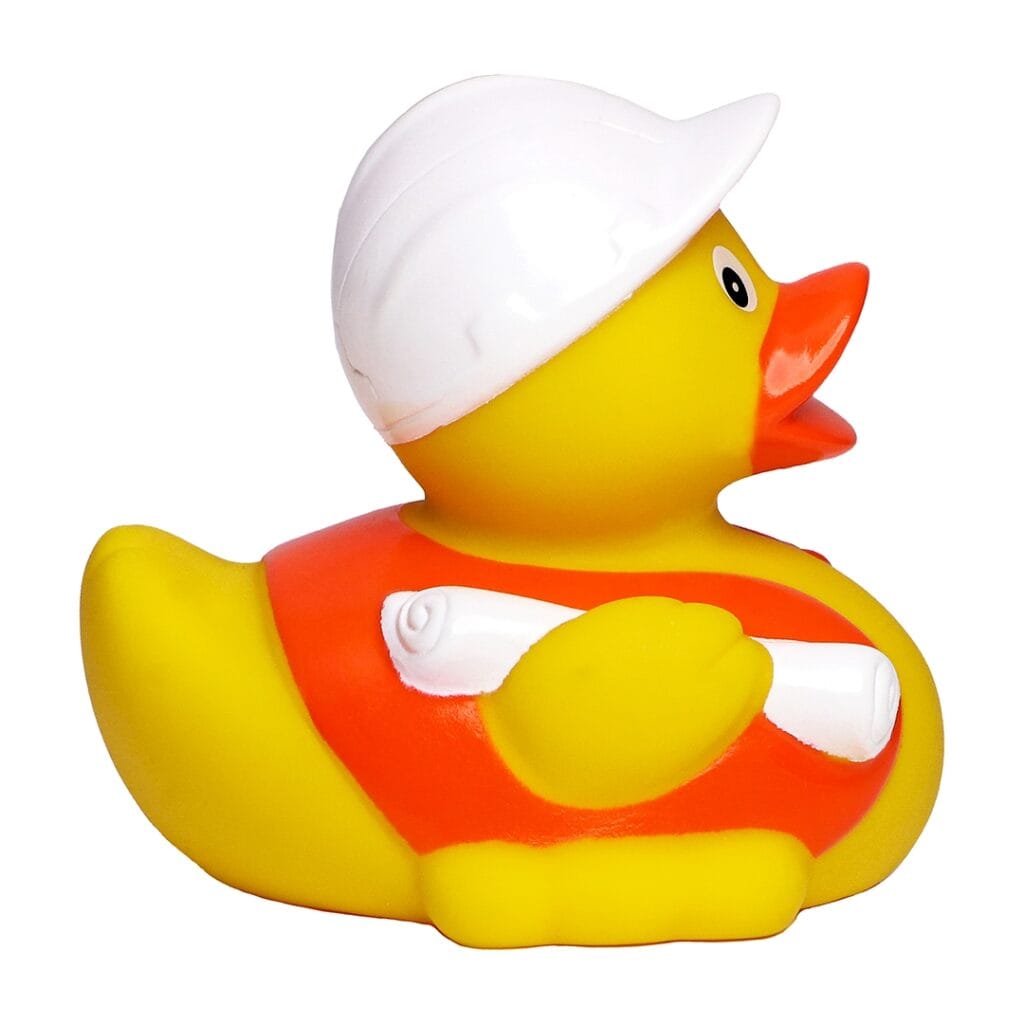 Badeand Anleggsarbeider – Kvakky Duck