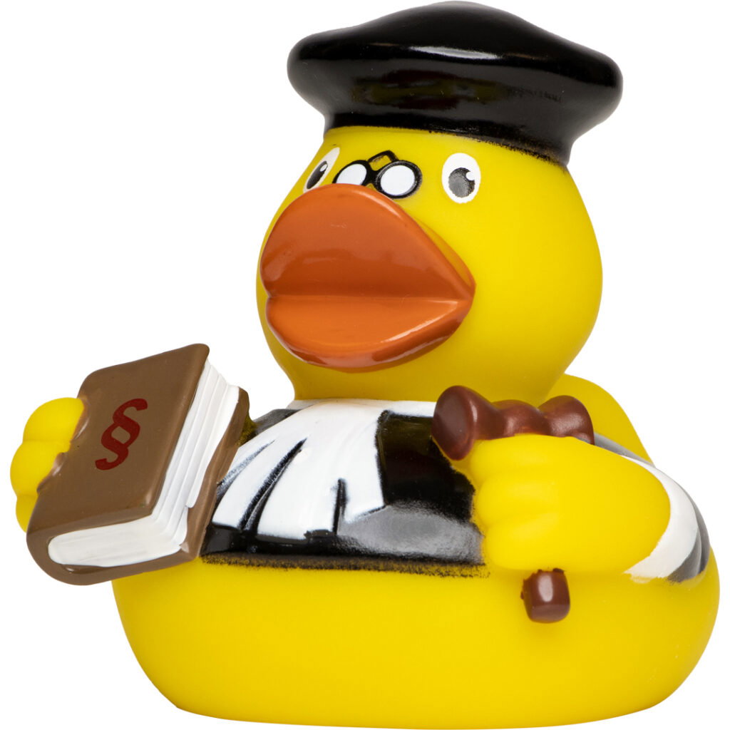 Badeand Dommer – Kvakky Duck
